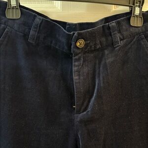 Gymboree Kids Navy Velvet Formal Pants